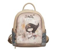 Anekke Sac à dos ville femme Memories 29 x 31 x 14 cm Beige