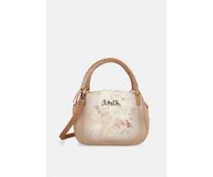Anekke Memories Ligne Stories Sac bowling Beige avec motif