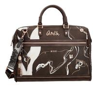 Anekke | Porte-documents PC femme Shodo collection Nature Editions | Sacoche ordinateur jusqu'à 15 pouces originale 80% de matières recyclées | 41 x 30 x 7 cm | Coloris marron