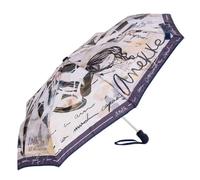 Anekke | Parapluie pliable ouverture fermeture automatique Memories | Parapluie de poche femme design original à motif | Multicolore