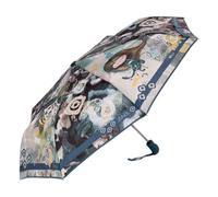 Anekke | Parapluie pliable ouverture fermeture automatique Real | Parapluie de poche femme design original à motif | Multicolore