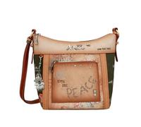 Anekke Peace & Love Flowers Crossbody Bag L Multicolor