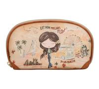 Anekke Sac de voyage Peace & Love RFID Camel