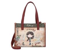 Anekke Peace & Love Tote Bag Camel