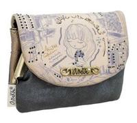 Anekke - Porte-monnaie à rabat "Studio" - 13 x 10 x 2 cm - Bleu Bleu