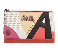 Anekke Porte-monnaie abricot blanc pour femme Hollywood Fashion Flexible RFID Wallet Multicolor L 263799