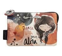 Anekke Porte-monnaie Alma triple 12 x 7 x 4 cm Rouge
