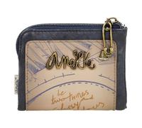 Anekke Porte-monnaie bleu foncé beige pour femme - Studio Flexible RFID Wallet S Multicolor 319557