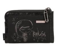 Anekke Porte-Monnaie Iron Flexible RFID Wallet Multicolor Noir