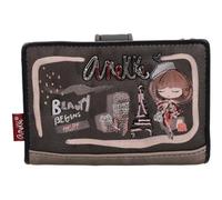 Anekke Porte-Monnaie Mademoiselle RFID Wallet Multicolor Marron foncé