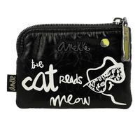 Anekke Petit porte-monnaie Memories – compact, fermeture éclair, poches arrière – Multicolore/Noir