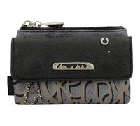 Anekke Porte-monnaie noir gris bleu pour femme - Core Coin Purse With Flap Multicolor 285562