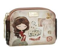 Anekke - Porte-monnaie simple "Muse" - 12 x 9 x 3 cm - Multicolore Multicolore