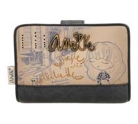 Anekke Portefeuille compact femme Studio 14 x 10 x 2 cm Bleu