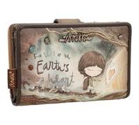 Anekke - Portefeuille compact femme "Core" - 14 x 10 x 2 cm - Coloris Marron Marron G