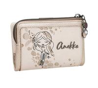 Anekke Portefeuille compact souple Olympia S - Femme, polyester/PU, 15 x 10 x 3 cm, multicolore