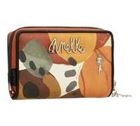 Anekke Portefeuille compact zippé Alegria 12414 – 15 x 10 x 3 cm – Multicolore