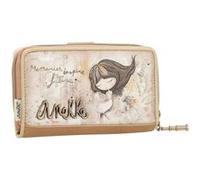 Anekke - Portefeuille compact zippé Memories - 12512 Beige G