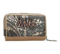 Anekke - Portefeuille compact zippé "Smart" - 15 x 10 x 3 cm - Multicolore Multicolore