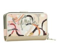 Anekke - Portefeuille compact zippé "Smart" - 15 x 10 x 3 cm - Multicolore Multicolore G