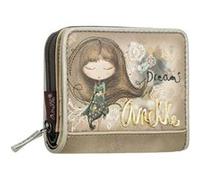 Anekke - Portefeuille mini femme "Real" - 10 x 9 x 2 cm - Marron Marron