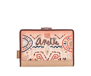 Anekke Portefeuille Moyen RFID imprimé Ethnique, Dur Femme, Multicolore
