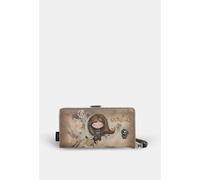 Anekke Portefeuille RFID Réel Marron avec motif