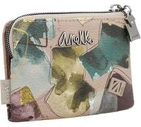Anekke | Portefeuille Souple Evolution XS | Petit Porte-Cartes et Monnaie Original | 12 x 9 x 3 cm | Multicolore
