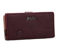 Anekke - Portefeuille tout-en-un femme "Evolution" - 18 x 10 x 2 cm - Rouge Rouge