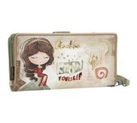 Anekke - Portefeuille tout-en-un femme "Muse" - 18 x 10 x 2 cm - Multicolore Multicolore