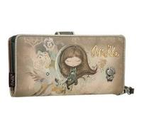 Anekke - Portefeuille tout-en-un femme "Real" - 18 x 10 x 2 cm - Marron Marron