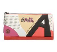 Anekke | Portefeuille Tout-en-Un Souple Collection Fashion | Grand Portes-Cartes et Monnaie Femme Original Inspiration années 60 | 20 x 11 x 4 cm | Multicolore