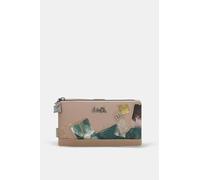 Anekke | Portefeuille Tout-en-Un Souple Evolution | Grand Portes-Cartes et Monnaie Femme Original | 20 x 11 x 4 cm | Coloris Beige