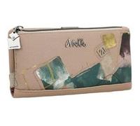 Anekke - Portefeuille tout-en-un souple "Evolution" - L - 21 x 10 x 2 cm - Beige Beige