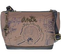 Anekke - Sac à bandoulière FEMME anthracite et beige