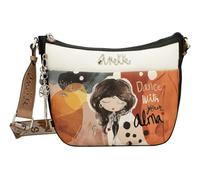 Anekke Sac à dos – 3 compartiments, intérieur doublé, poignées réglables – 24x30x12 cm – Femme