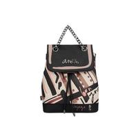 Anekke sac à dos de loisirs Parisian Backpack With Flap Multicolor multicolore