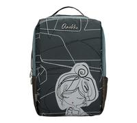 Anekke Sac à dos Sophia 43 cm – Compartiment pour ordinateur portable – Noir