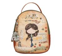 Anekke - Sac à dos de marche pour femme - Sac à dos avec bretelles réglables et poignée - 2 compartiments - Accessoires et accessoires pour femme - Dimensions : 19 x 23 x 8 cm