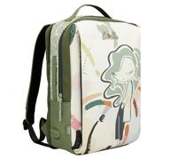 Anekke | Sac à Dos de Voyage Femme Collection Smart | Sac synthétique Femme Poche Ordinateur intégrée | 30 x 43 x 17 cm | Coloris Vert