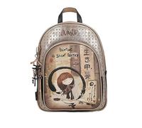 Anekke - Sac à dos moyen pour femme - Sac à dos en similicuir avec poignées et poches - Design avec poignée Shoen