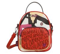 Anekke Sac à dos rouge noir pour femme Hollywood Fashion Mini Backpack Multicolor 263804