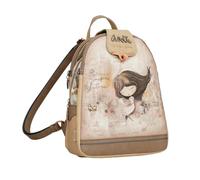 Anekke Nature Sac à dos de ville 30 cm beige