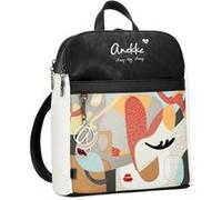 Anekke - Sac à dos ville femme 2 cpts "Eikon" - 28 x 31 x 11 cm - Multicolore Multicolore