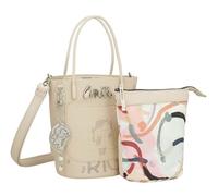 Anekke Sac à épaule bandoulière beige argenté pour femme - Alma Original Bucket Bag M Multicolor 303142