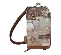 Anekke Sac à épaule bandoulière bronze bleu clair pour femme - Core Outer Wallet Bag Multicolor 279978