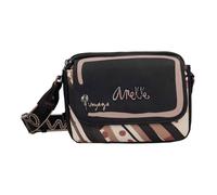 Anekke Sac à épaule bandoulière brun foncé taupe pour femme - Parisian Oval Flap-Crossbody Bag Multicolor 319489