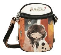 Anekke Mini bandoulière ovale Alma - Taille compacte | Poches avant et poignée réglable - Dimensions : 13 x 19 x 7 cm - Accessoires et accessoires pour femme, Divers