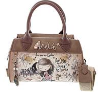 Anekke Sac à main Hollywood Doctor Bag pour femme grainé multicolore, bandoulière amovible