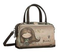 Anekke - Sac à main anses courtes "Real" - 28 x 24 x 15 cm - Marron Marron